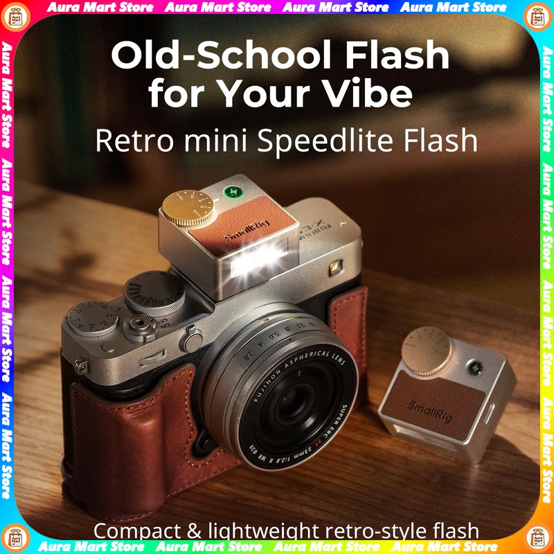 Speedlite Flash External - Flash Speedlite Retro Mini Smallrig RS-R20