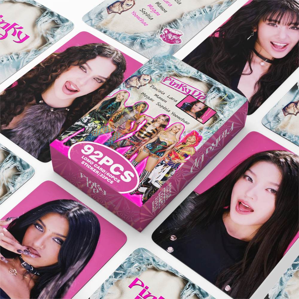 Photography News - Set de 92 Tarjetas LOMO, Stickers,