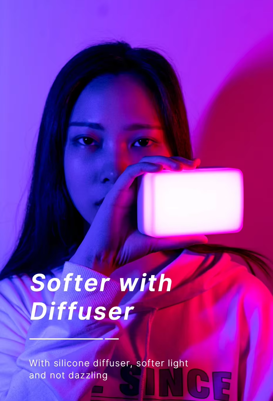 Photography Camera - Nueva Luz de Relleno RGB de