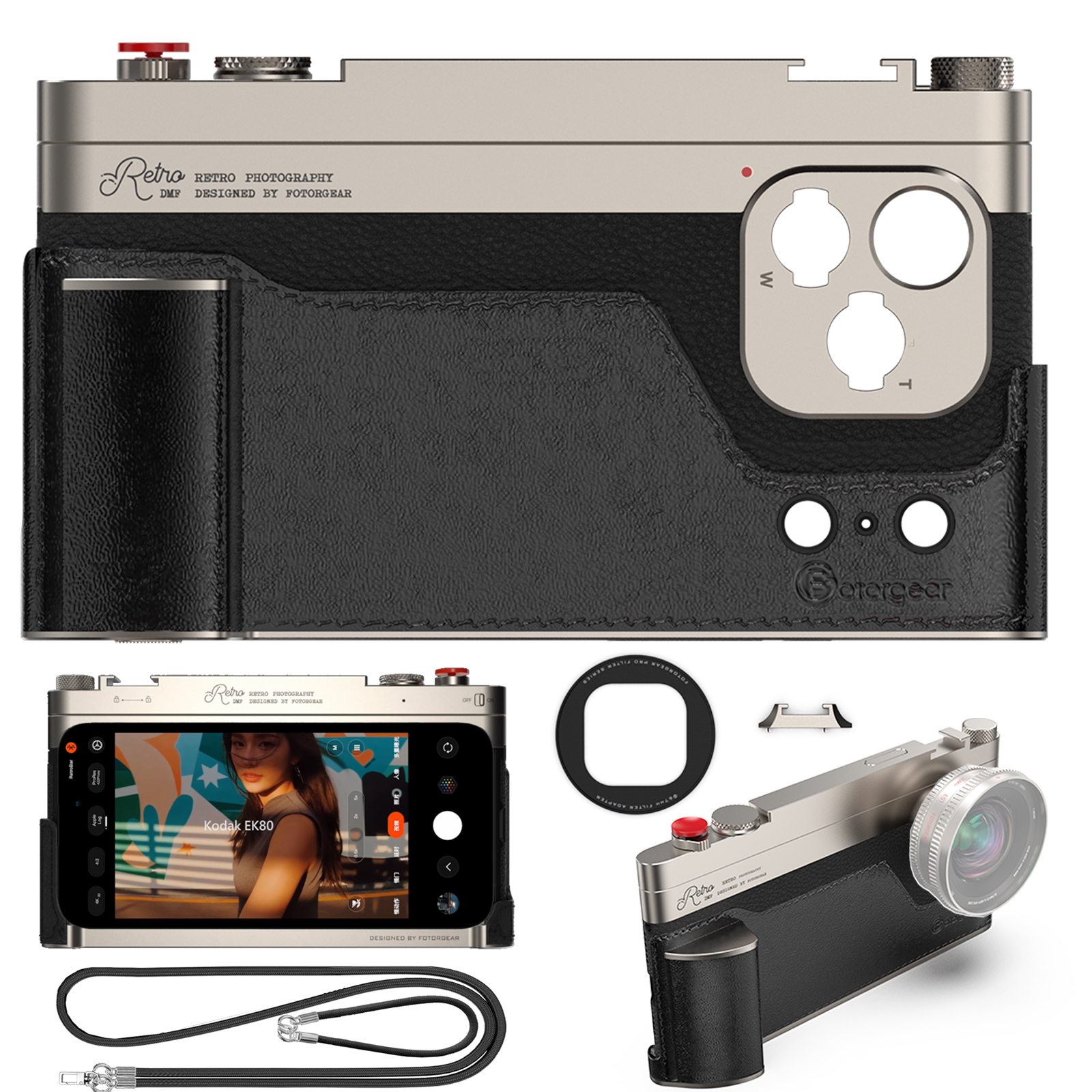 Photography Kit Pro - Kit de fotografía retro FG Fotorgear,