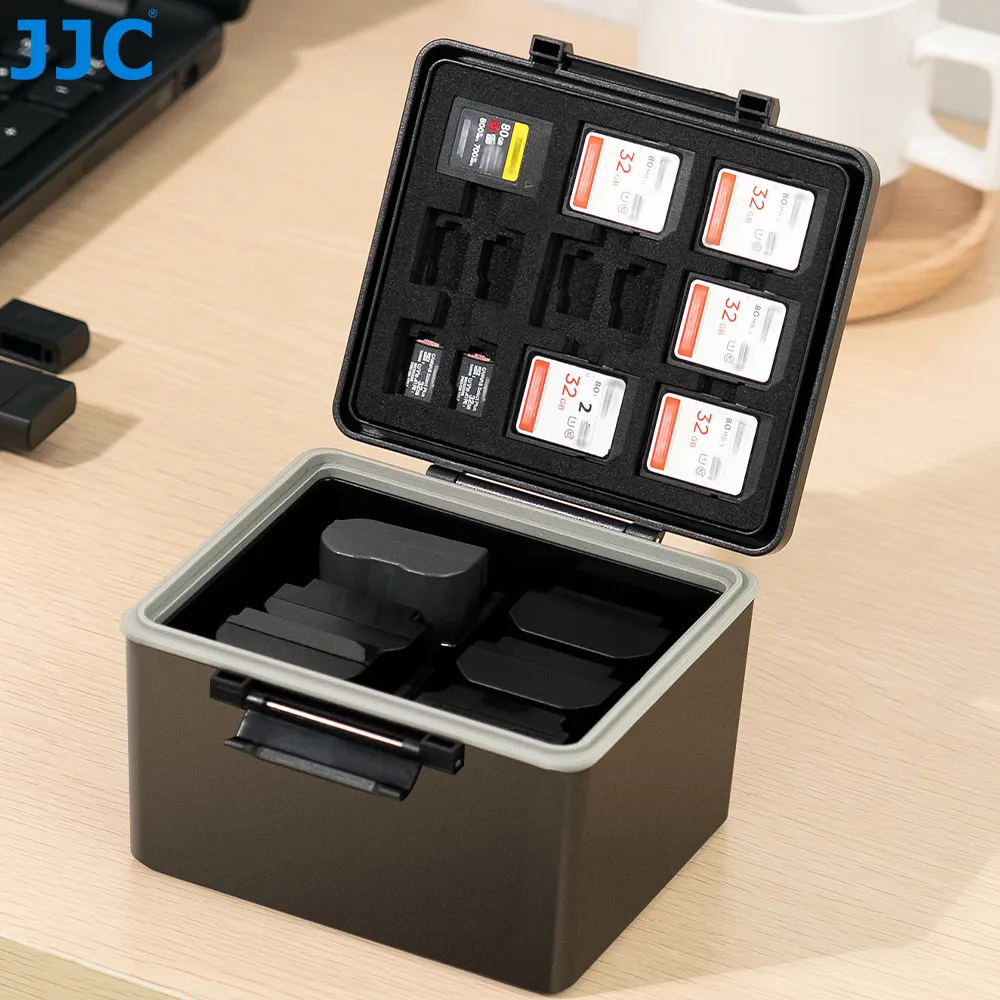 Memory Card Case - Caja de almacenamiento para batería de