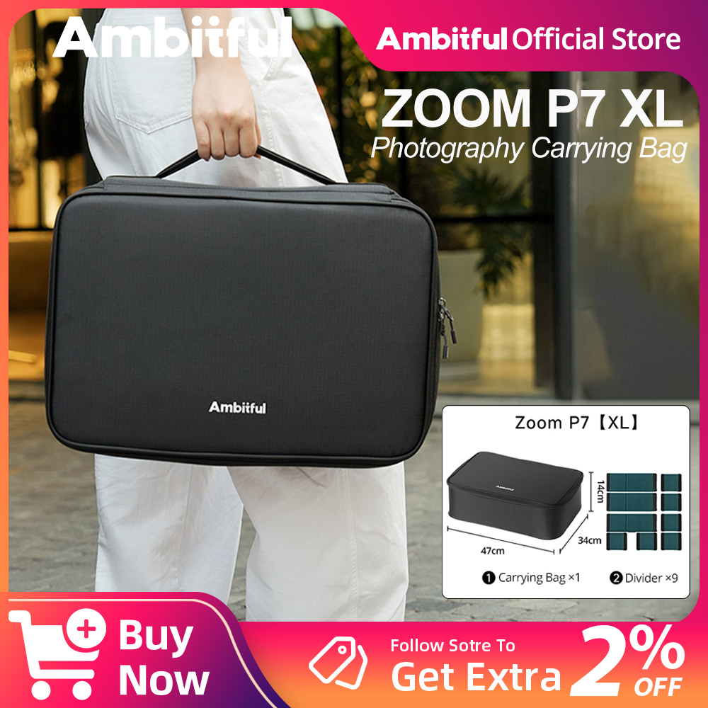 Photography Pro - Ambitful ZOOM P7II XL bolsa de