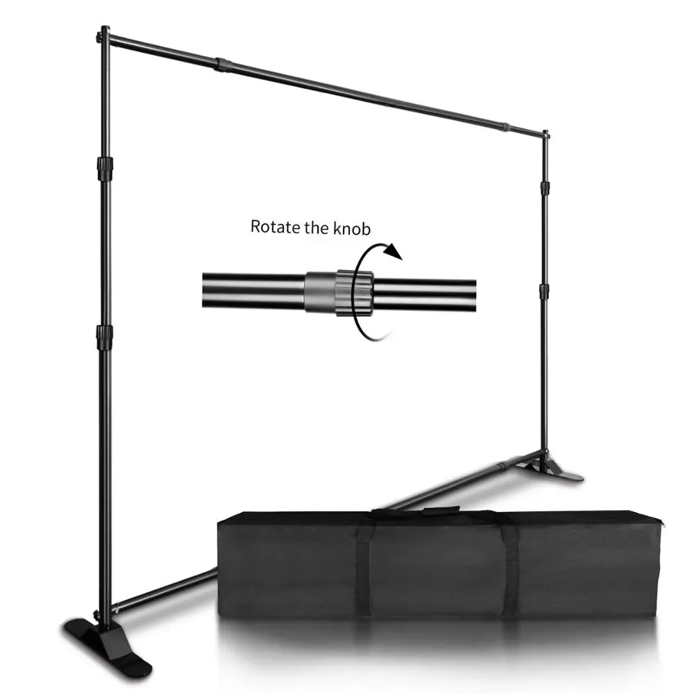 Photography Backdrop Muslin - SH Fondo de doble barra transversal,