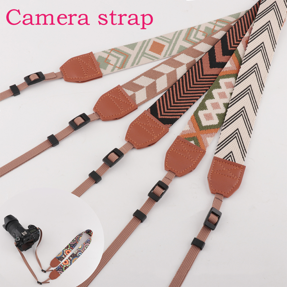 Camera Strap Leather - Correa de hombro para cámara, correa