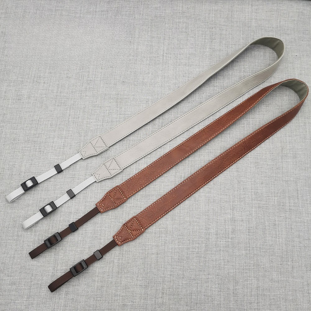 Camera Strap Leather - Correa de hombro para cámara de