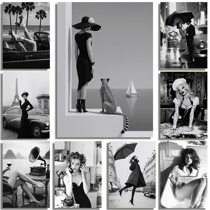 Photography Trend - Póster artístico de modelo de belleza