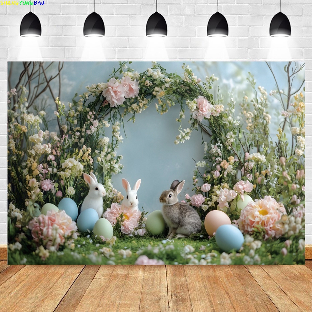 Photography Backdrop Muslin - Fondo de fotografía de Pascua de
