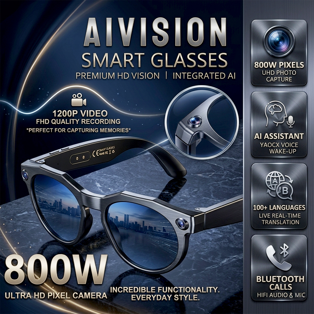 Photography With Ai - Gafas Inteligentes con IA, Traducción en