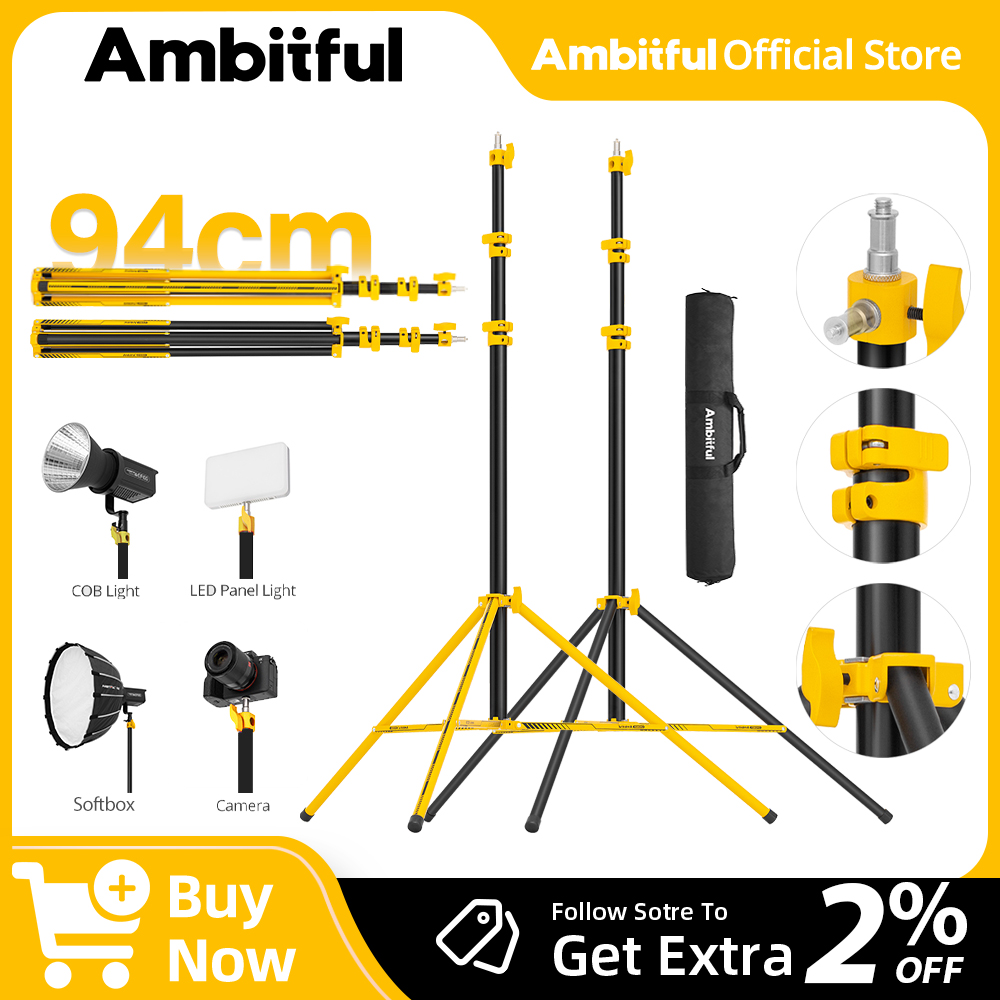 Photography Kit Pro - AMBITFUL GM280Y Soporte de Luz Profesional