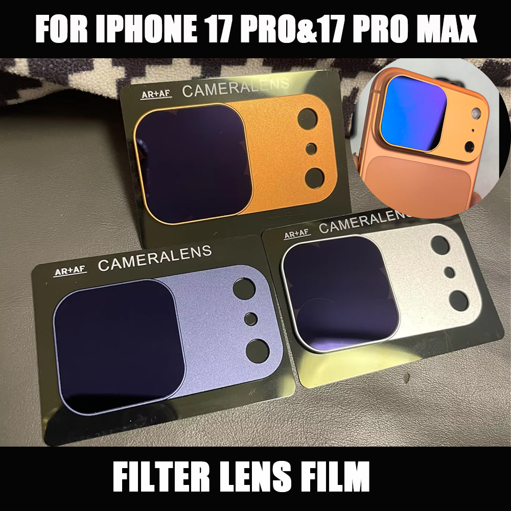 Photography Camera - Filtro Antiexposición para iPhone 17 Pro/Pro
