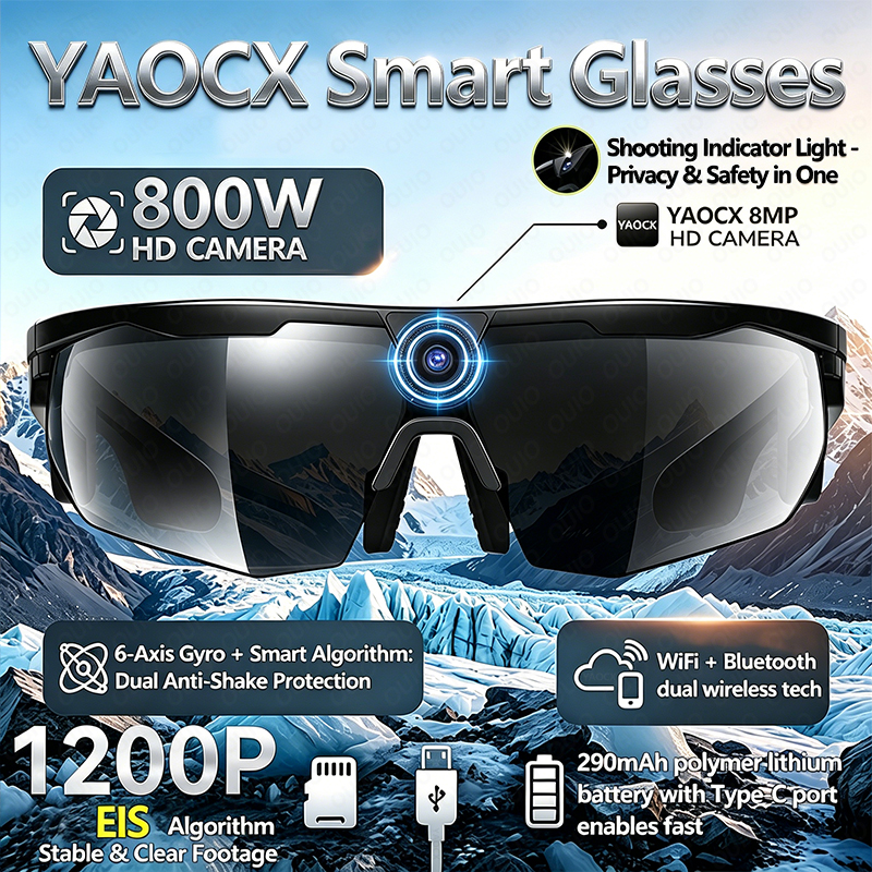 Photography With Ai - Gafas Inteligentes 2026 con Cámara HD