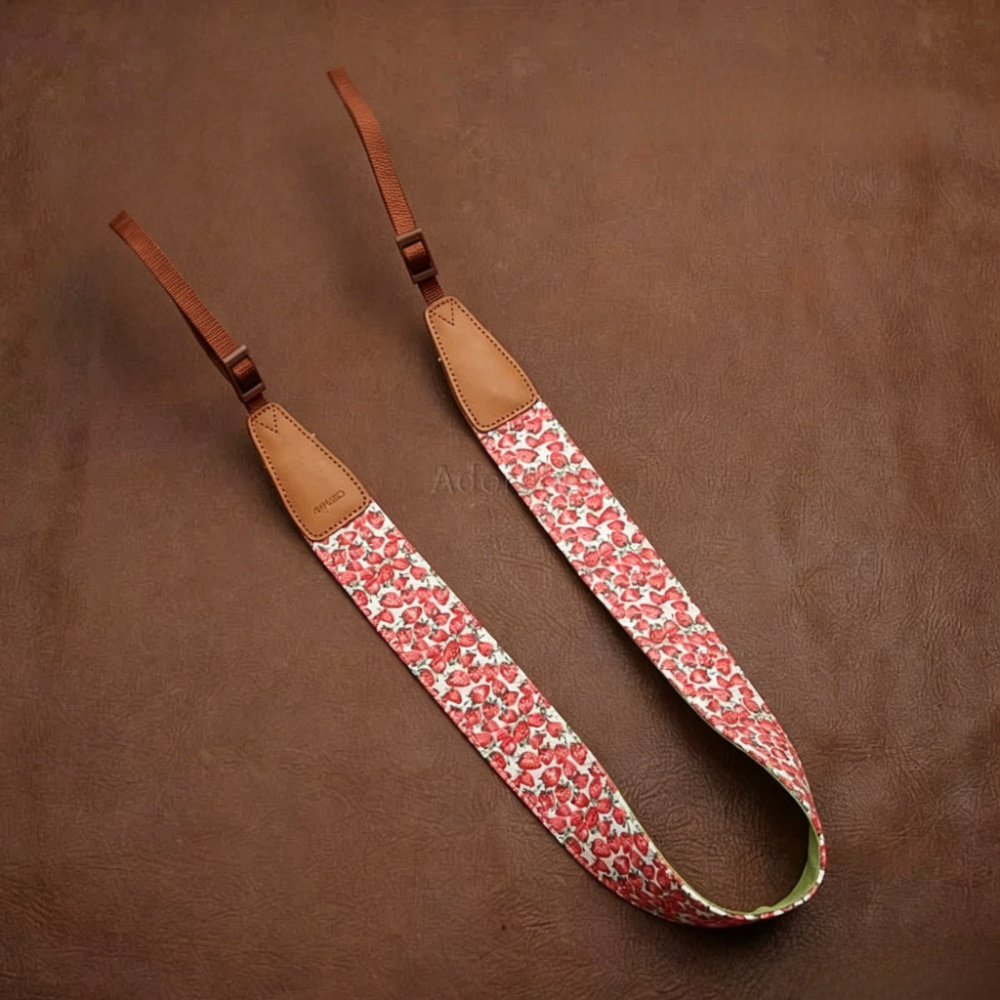 Camera Strap Leather - Correa de Cuero Genuino para Cámara,