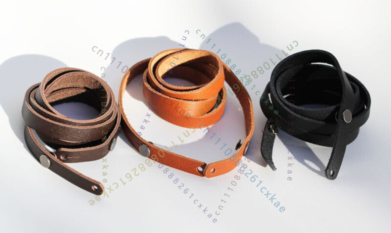 Camera Strap Leather - Correa de cuero estilo Rolleicord de