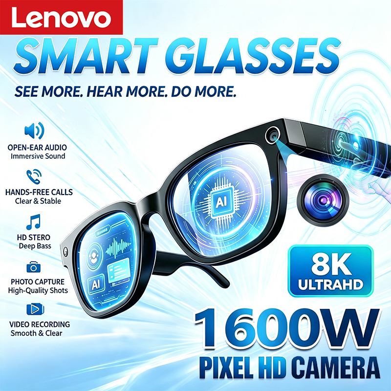 Photography With Ai - Gafas Inteligentes Lenovo con IA, 8K,