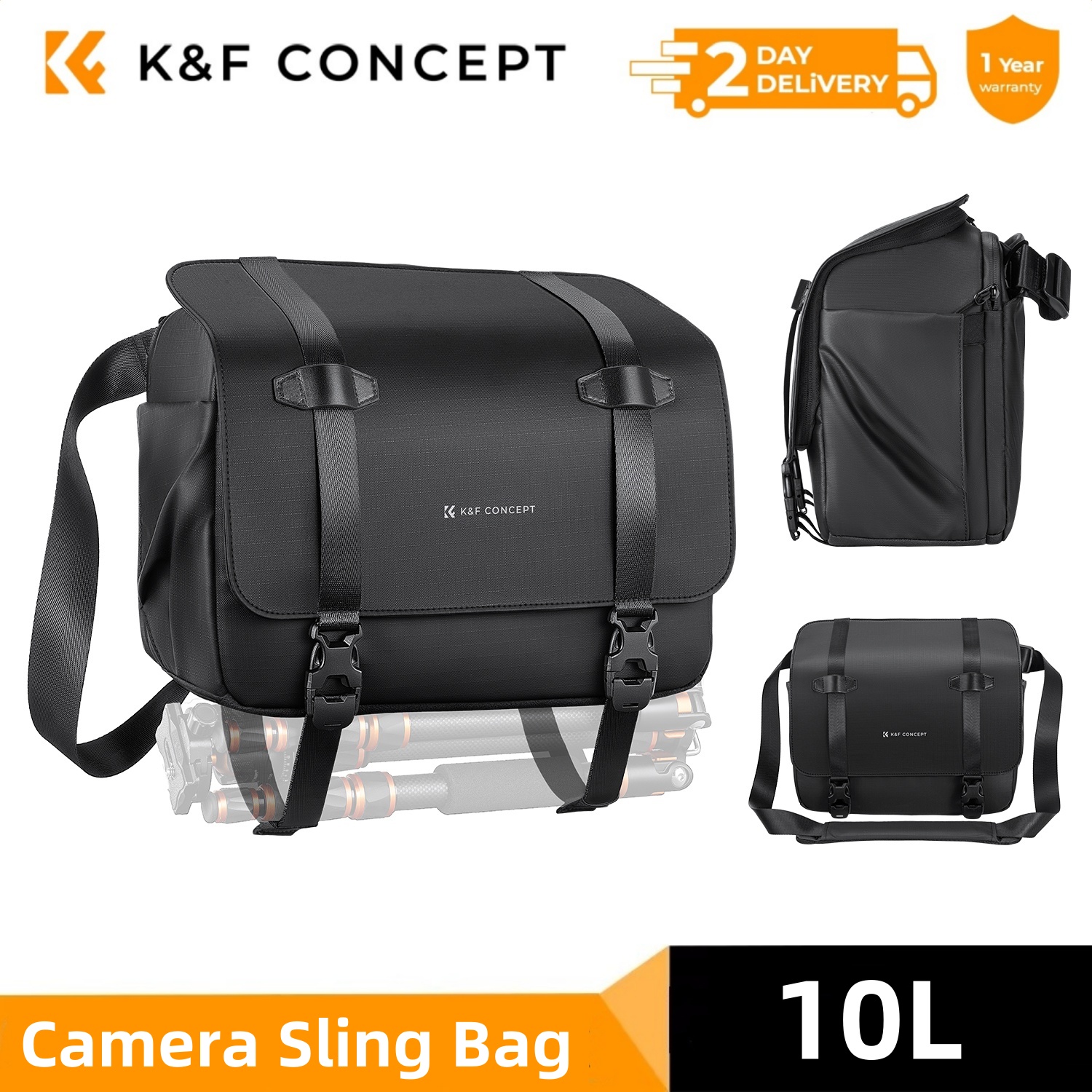 Photography Camera - Bolso Bandolera para Cámara K&F CONCEPT
