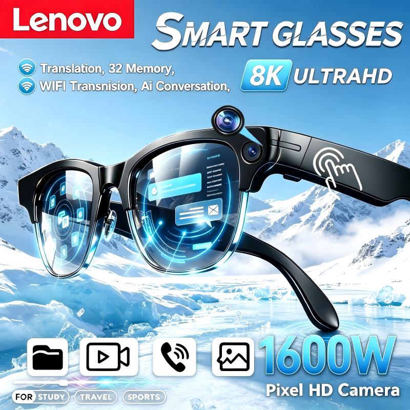 Photography With Ai - Gafas Inteligentes Inalámbricas Lenovo con IA,