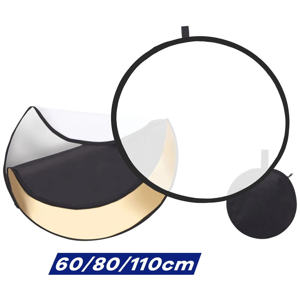 Photography Kit Pro - 60/80/110cm 5 en 1 disco reflector