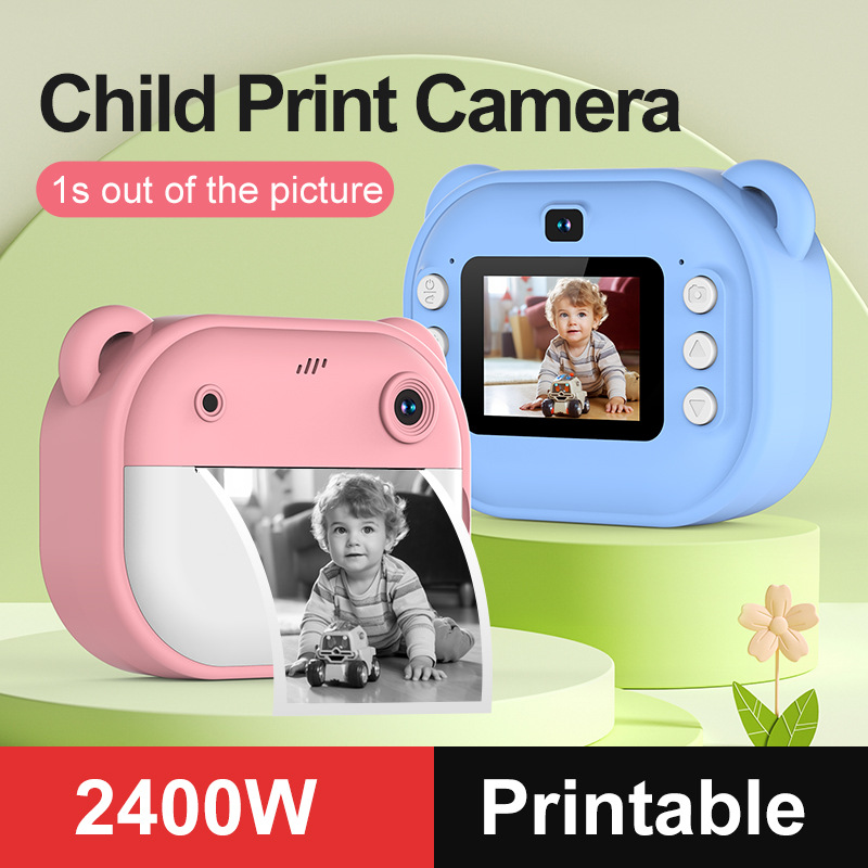 Photography And Videography - Cámara de impresión térmica para niños,