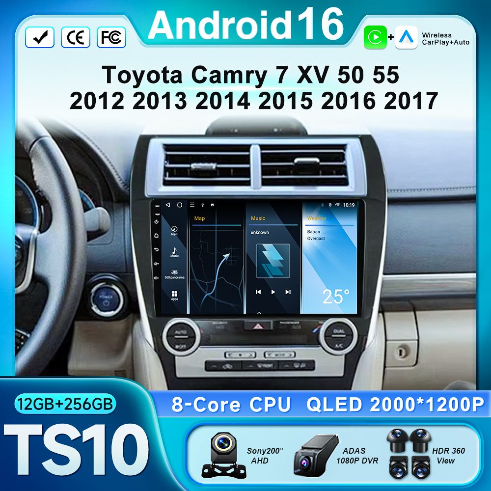 Photography Xv - Android 16 para Toyota Camry 7