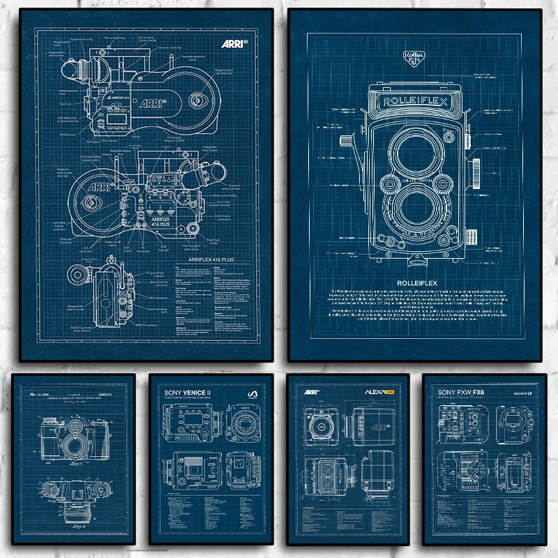 Photography Camera - Póster de proyecto de cámara Leica