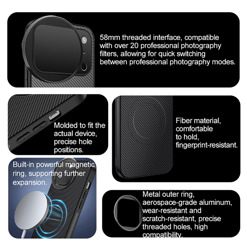 Kit de filtro para teléfono mó - Photography Pro reseña y precio