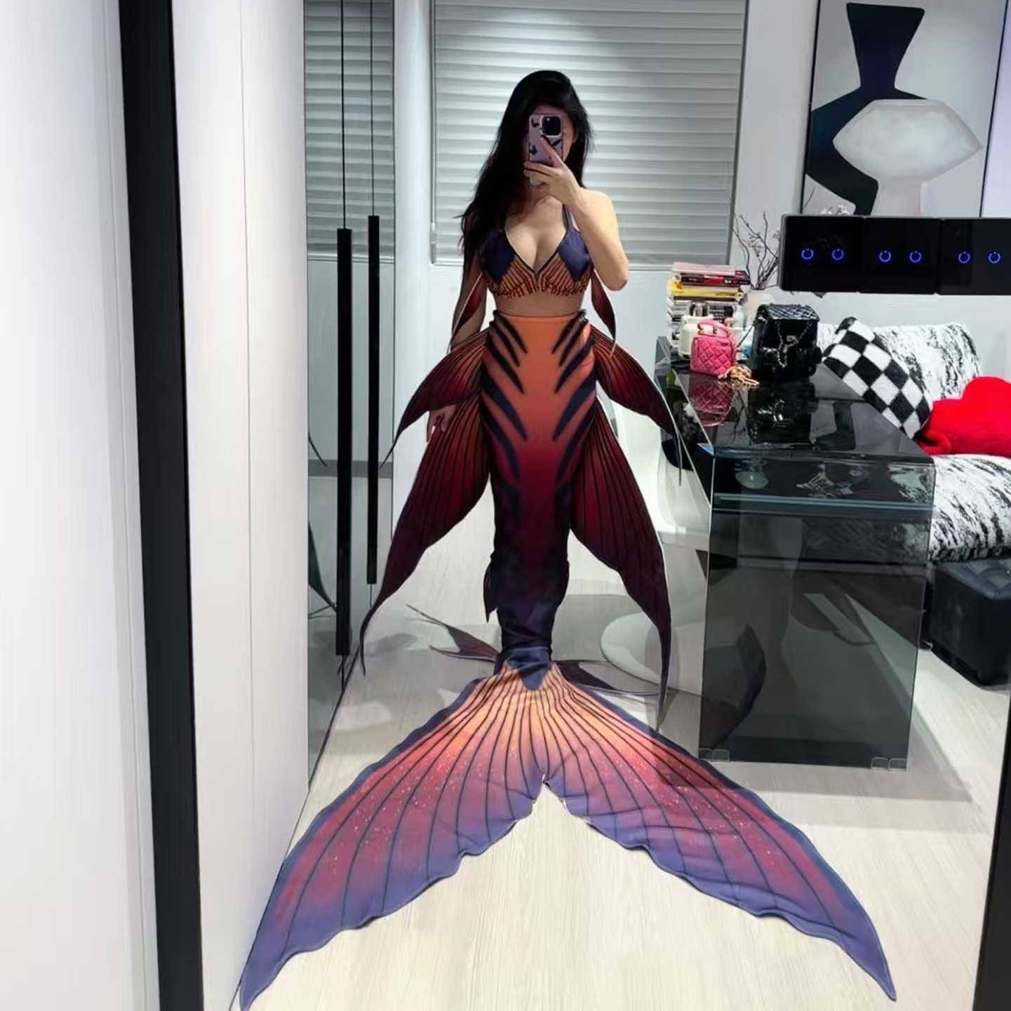 Nuevo traje de baño de sirena  - Photography Youtube reseña y precio