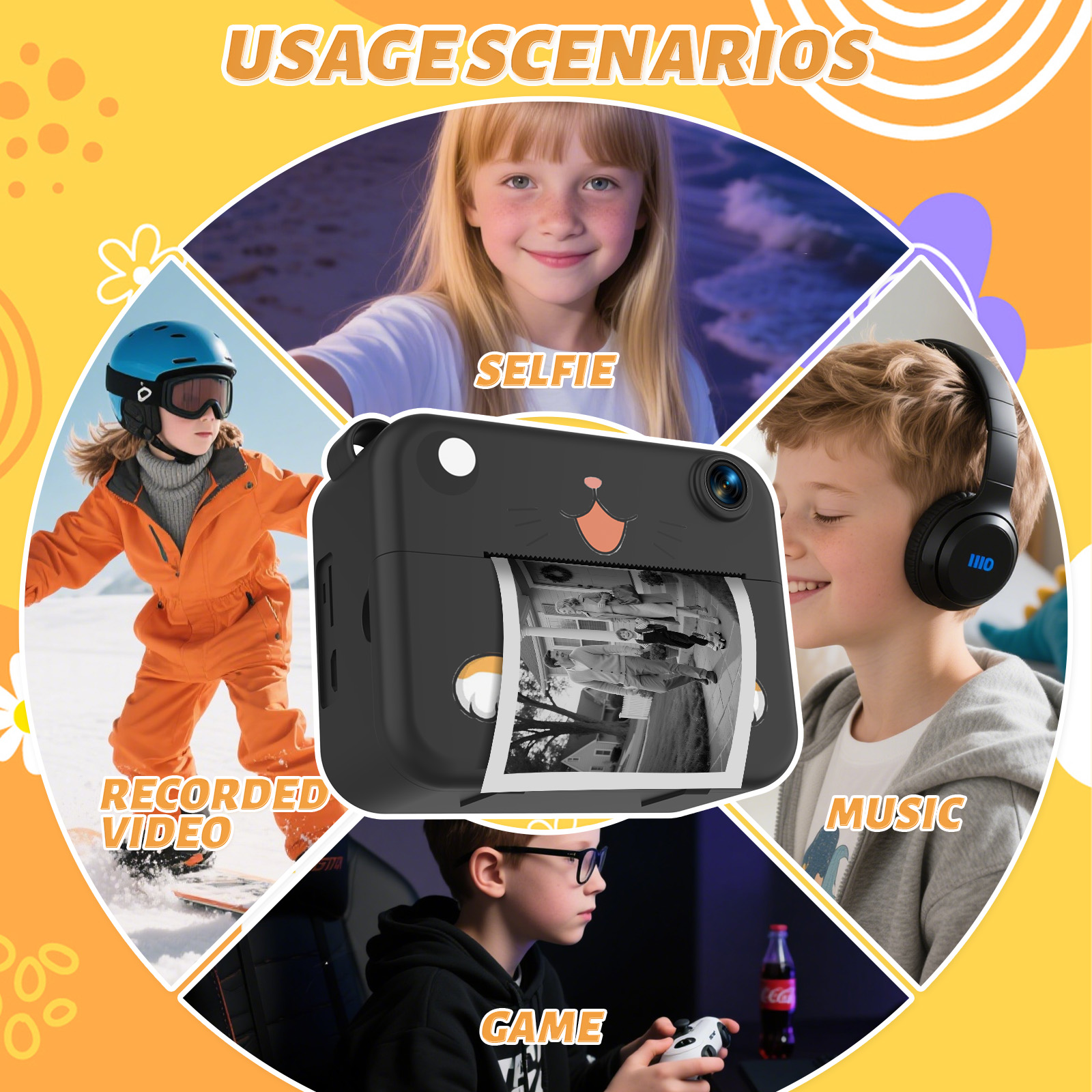 Cámara Digital para Niños, Cám - Photography And Videography reseña y precio