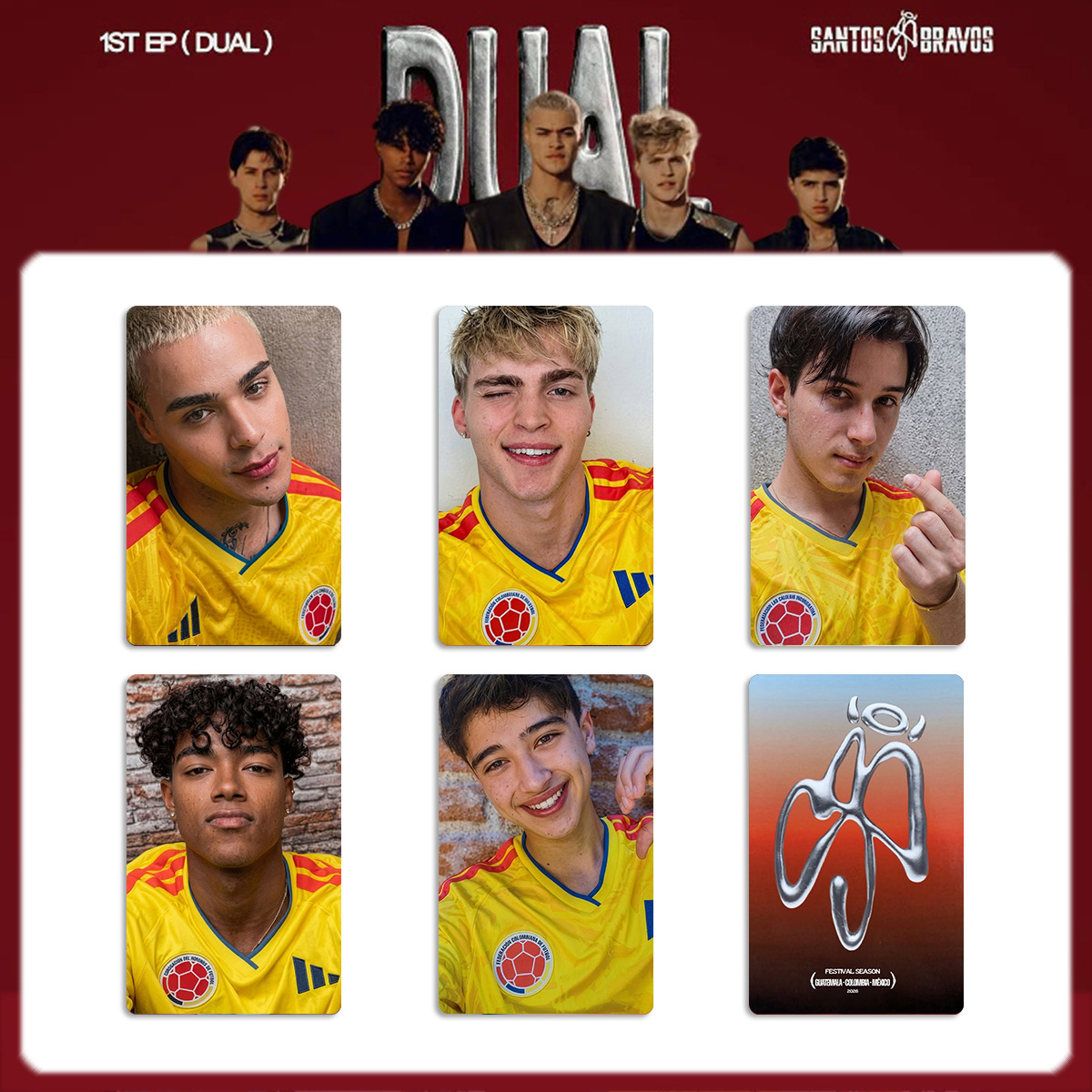 KPOP Nuevo SANTOS BRAVOS Combo - Photography News reseña y precio