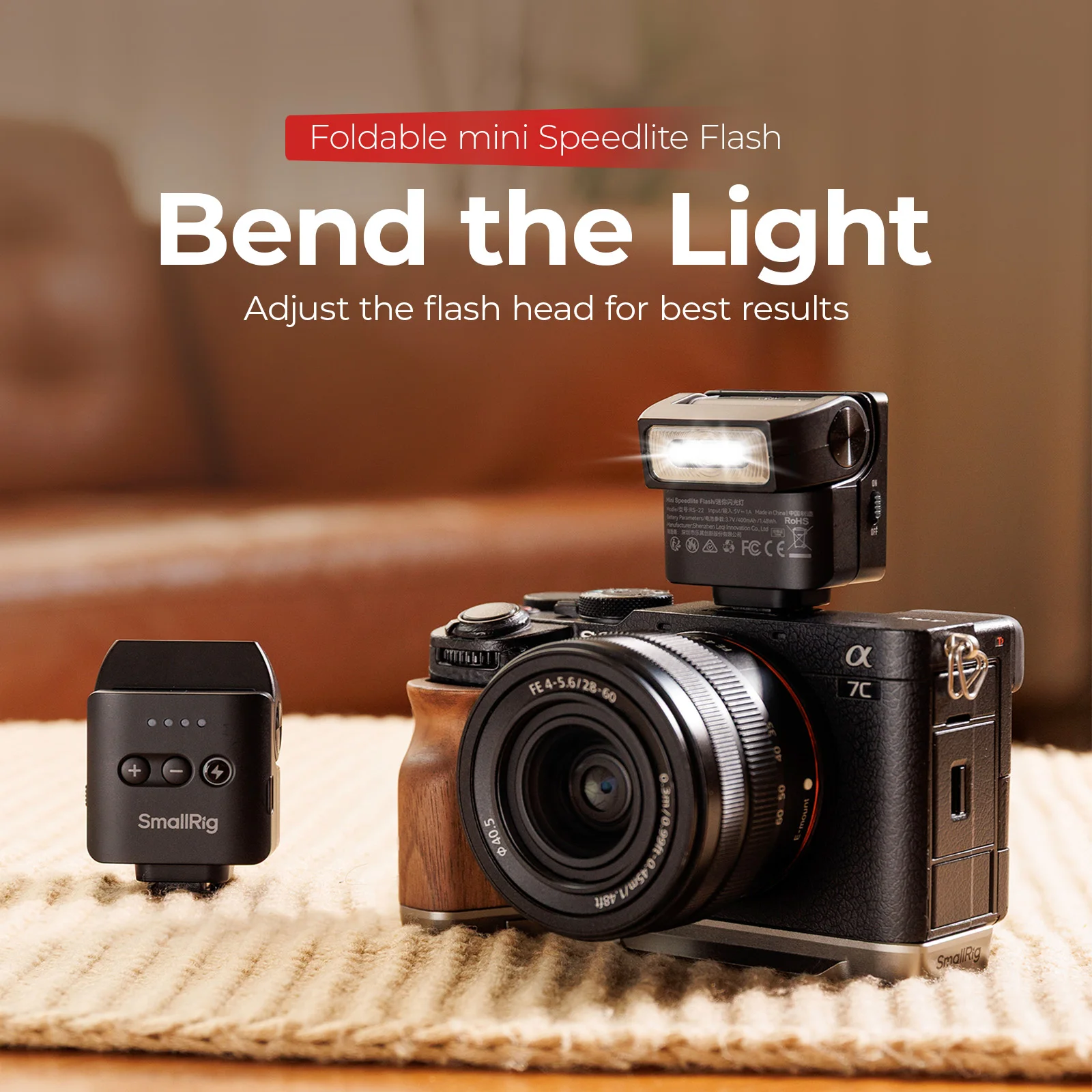 Flash Externo Mini SmallRig 58 - Speedlite Flash External reseña y precio