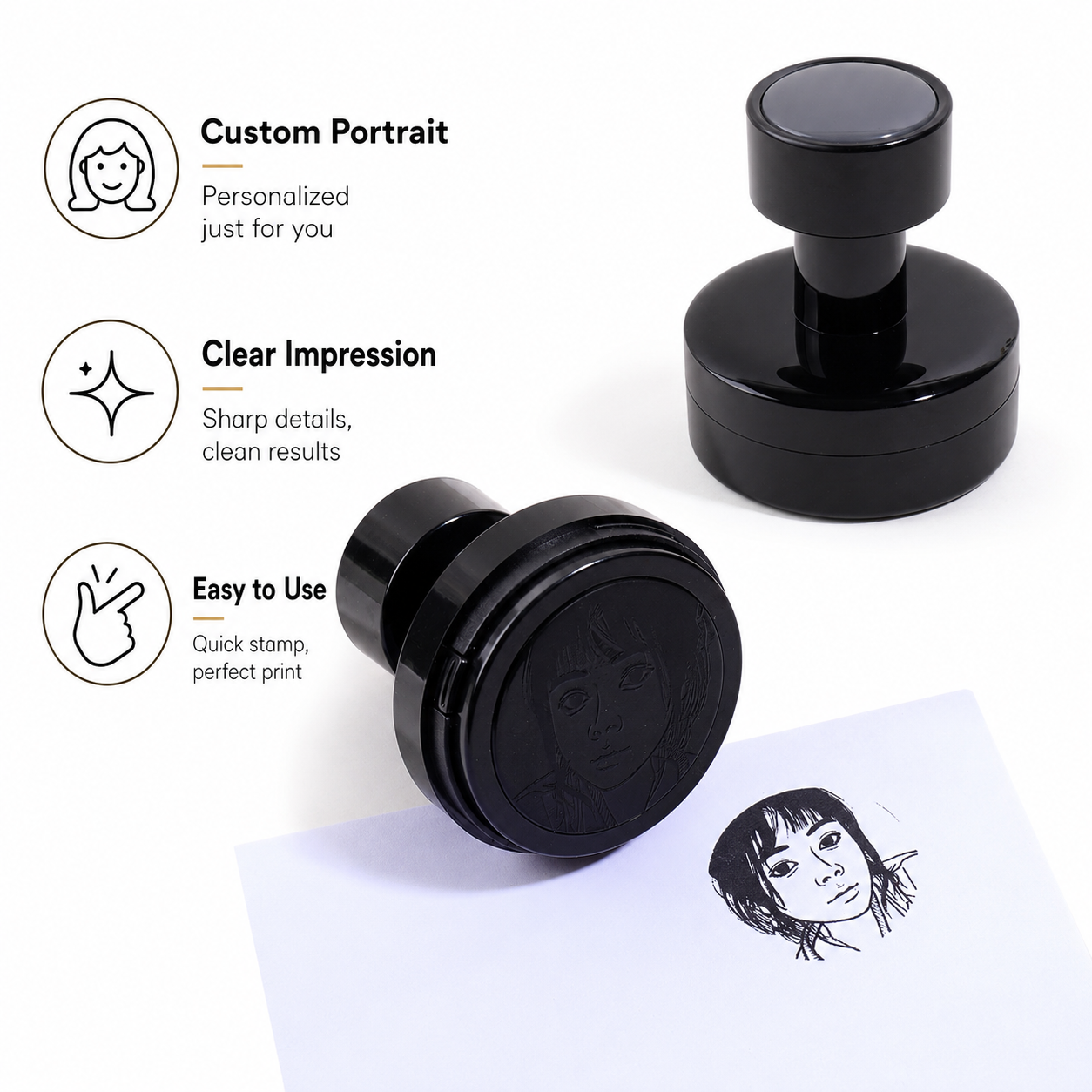 Sello Personalizado con Retrat - Photographic Memory reseña y precio