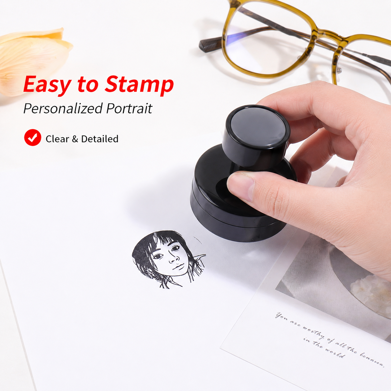 Sello Personalizado con Retrat - Photographic Memory reseña y precio