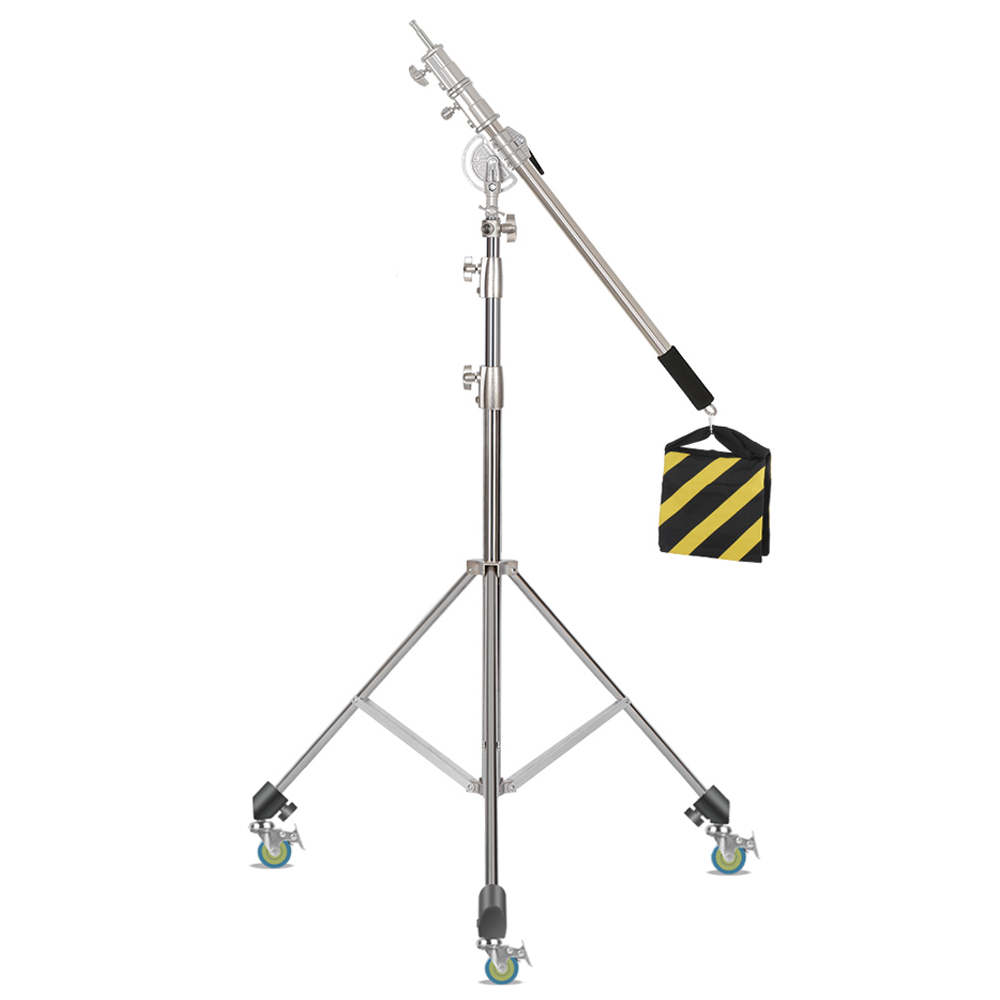 Soporte de luz de acero inoxid - Photography Kit Pro reseña y precio