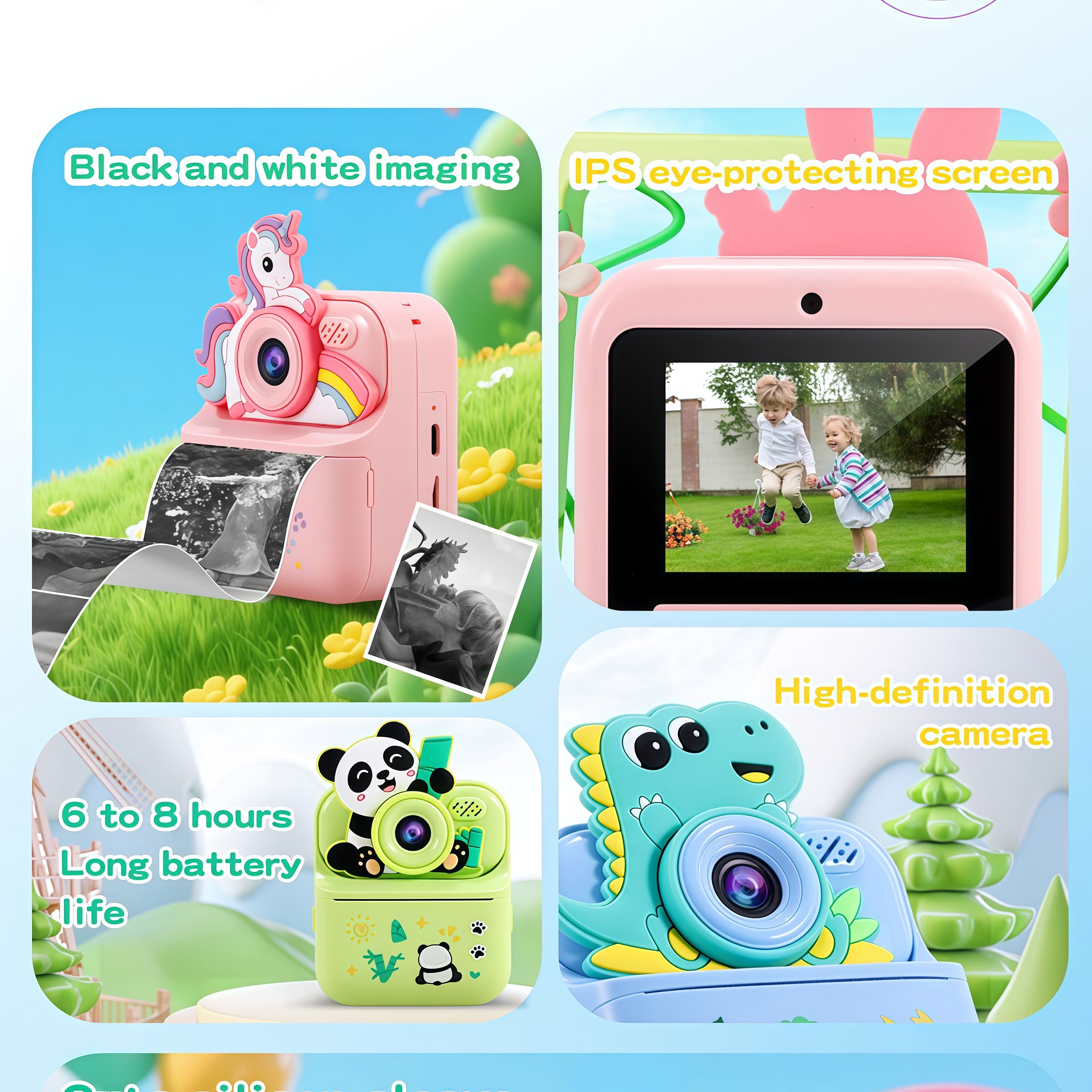 Cámara Infantil con Estampado  - Photography And Videography reseña y precio