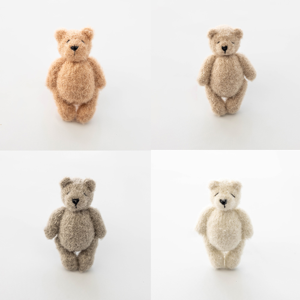 Oso de peluche tejido hecho a  - Photographic Memory reseña y precio