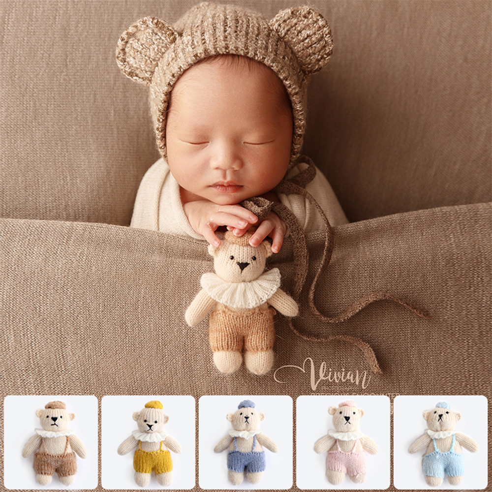Oso de peluche tejido hecho a  - Photographic Memory reseña y precio