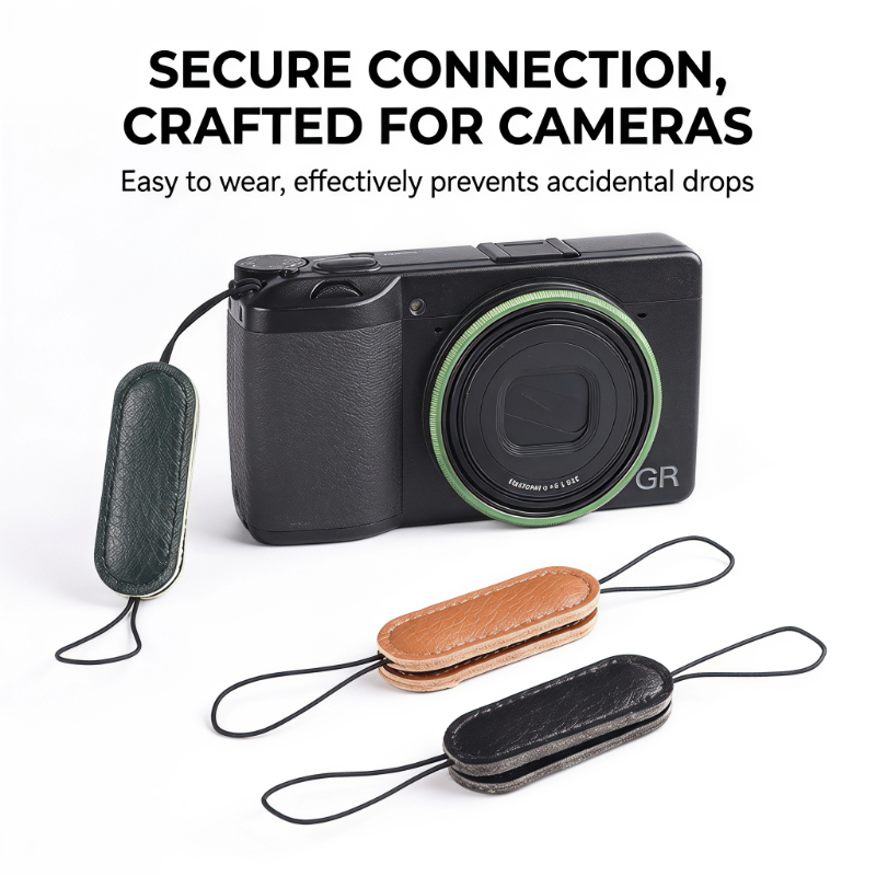 Correa de cuero genuino para c - Camera Strap Leather reseña y precio