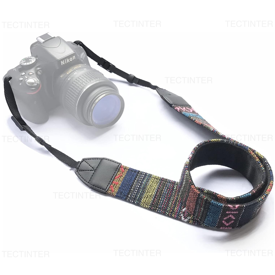 Correa ajustable para cámara,  - Camera Strap Leather reseña y precio