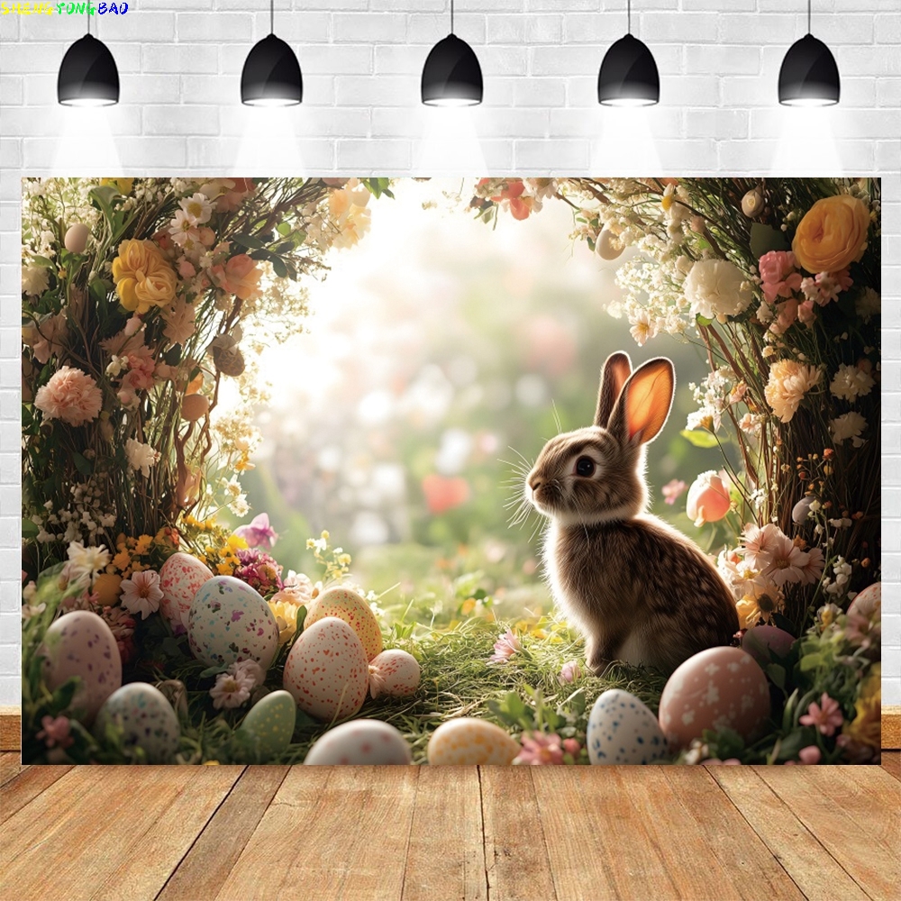Fondo de fotografía de Pascua  - Photography Backdrop Muslin reseña y precio