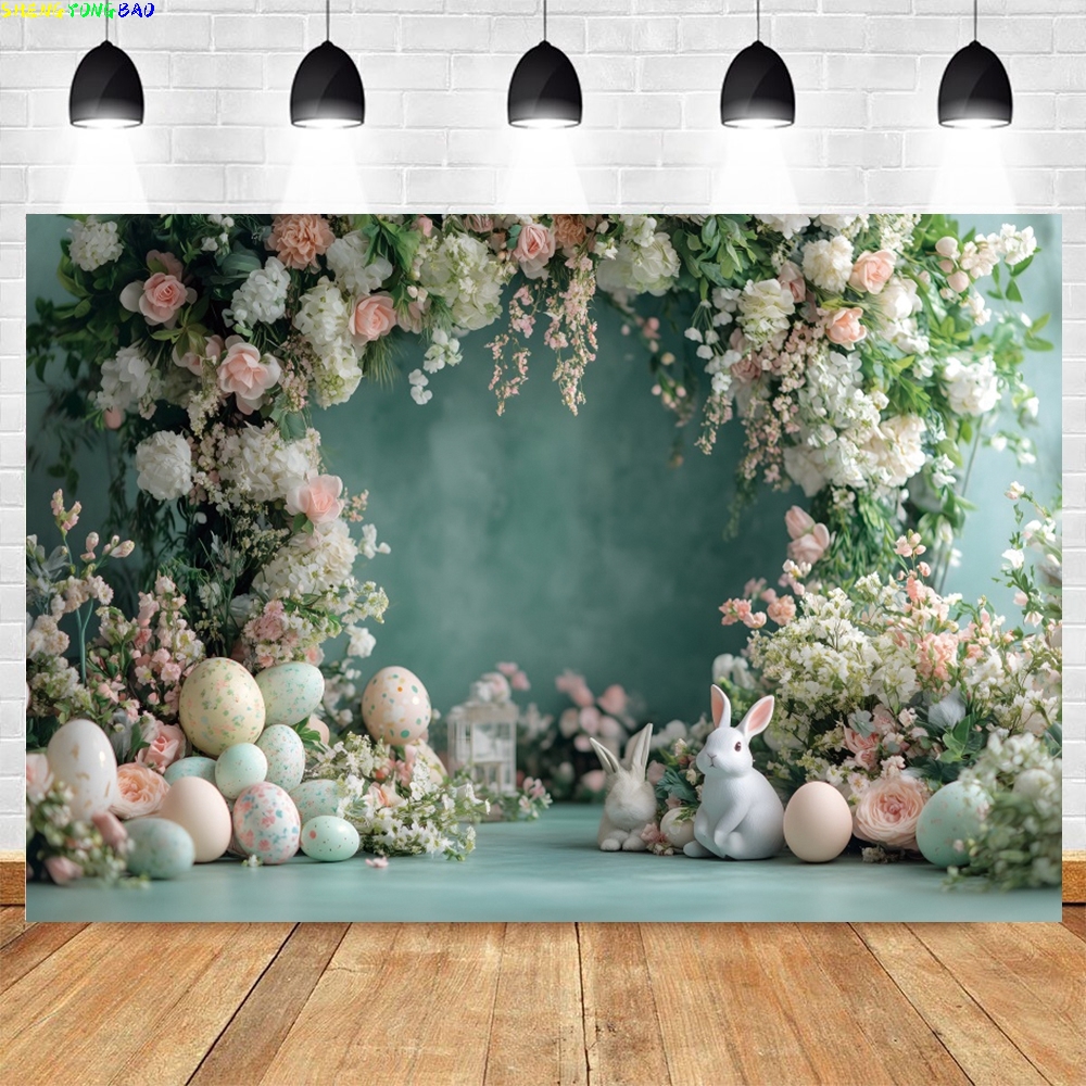 Fondo de fotografía de Pascua  - Photography Backdrop Muslin reseña y precio