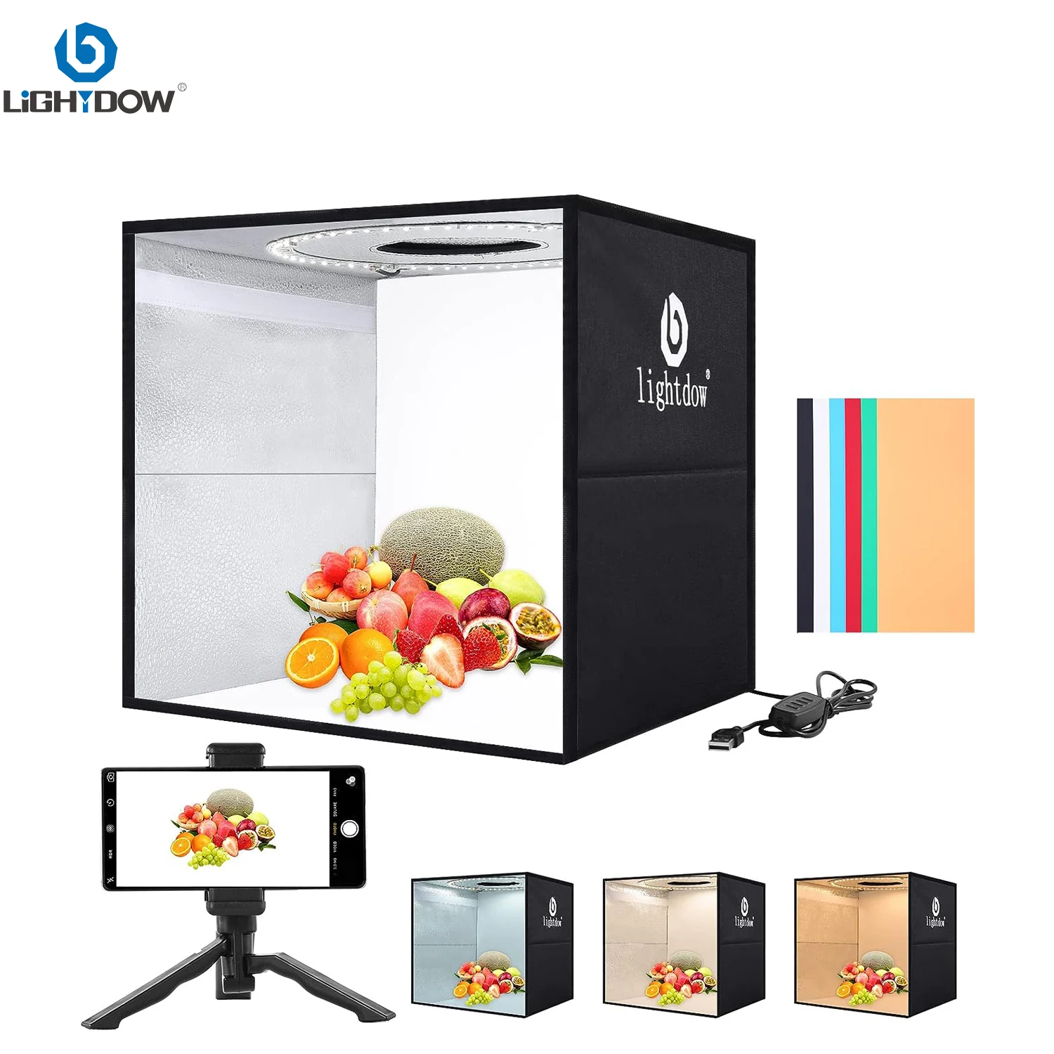 Lightdow Kit de caja de luz pa - Photography Kit Pro reseña y precio