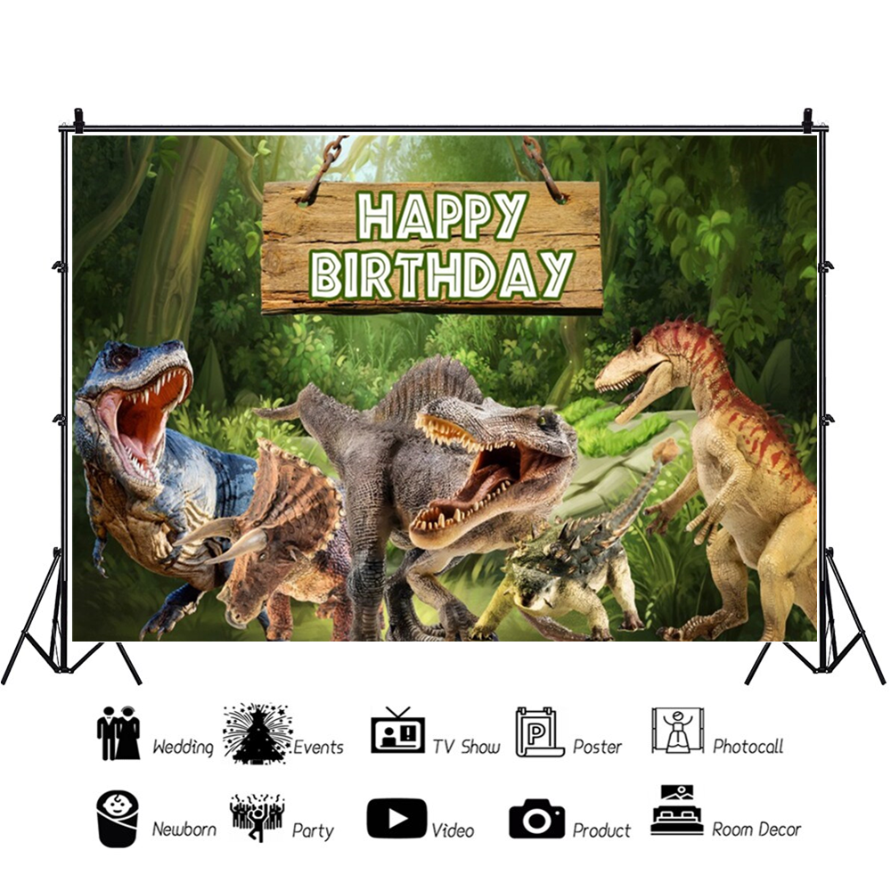 Fondo Temático de Dinosaurios, - Photography Backdrop Muslin reseña y precio