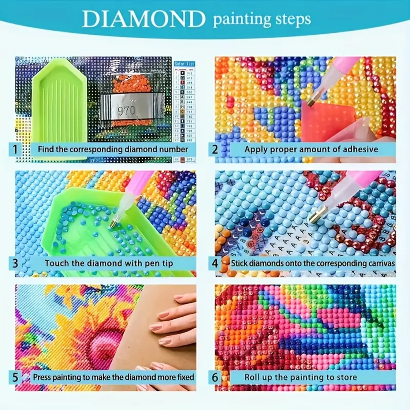 Pintura de diamante artesanal, - Photography Trend reseña y precio