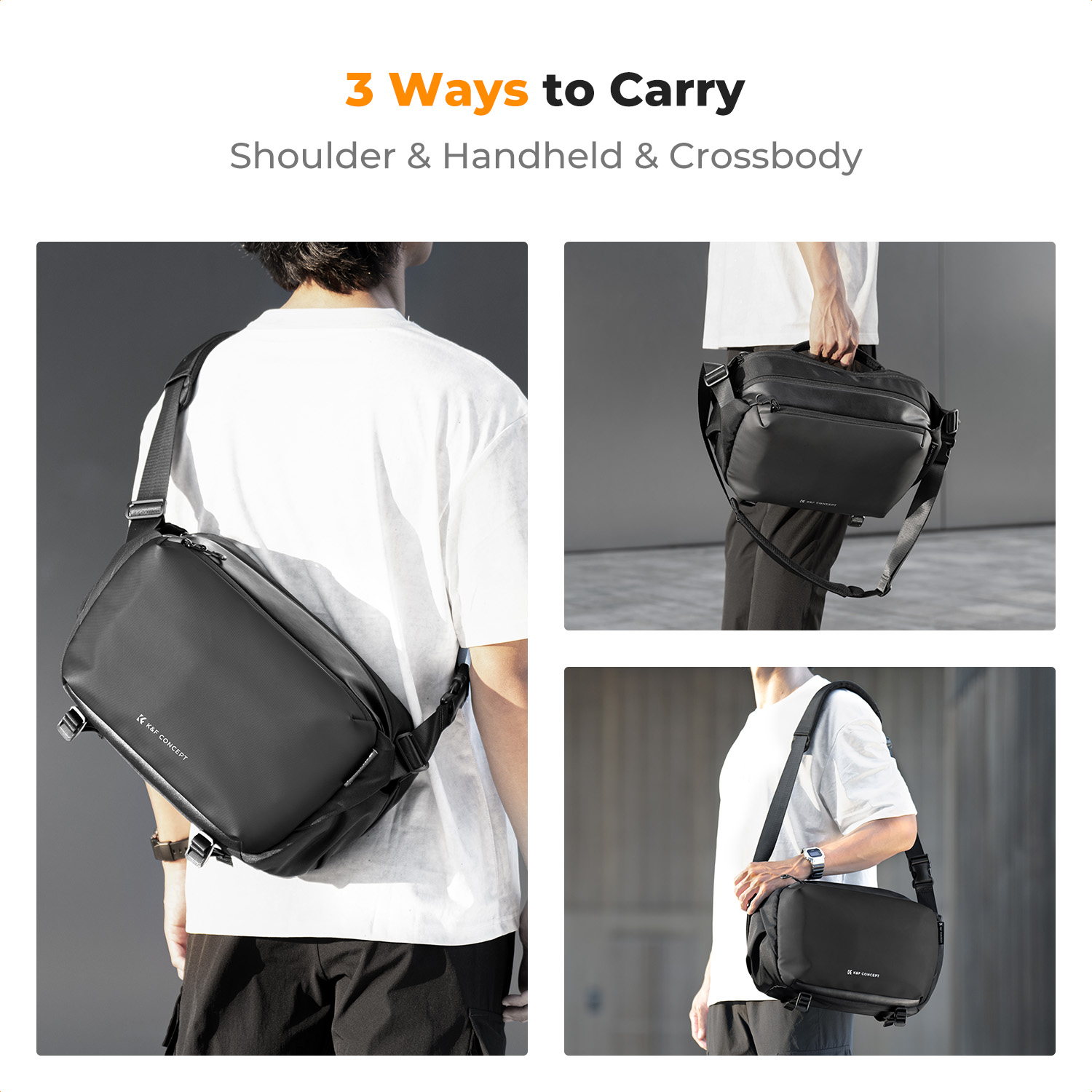 K&F CONCEPT-Bolso bandolera pa - Photography Camera reseña y precio