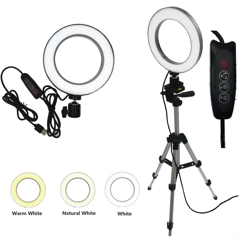 Anillo de luz LED para selfies - Photography Kit Pro reseña y precio