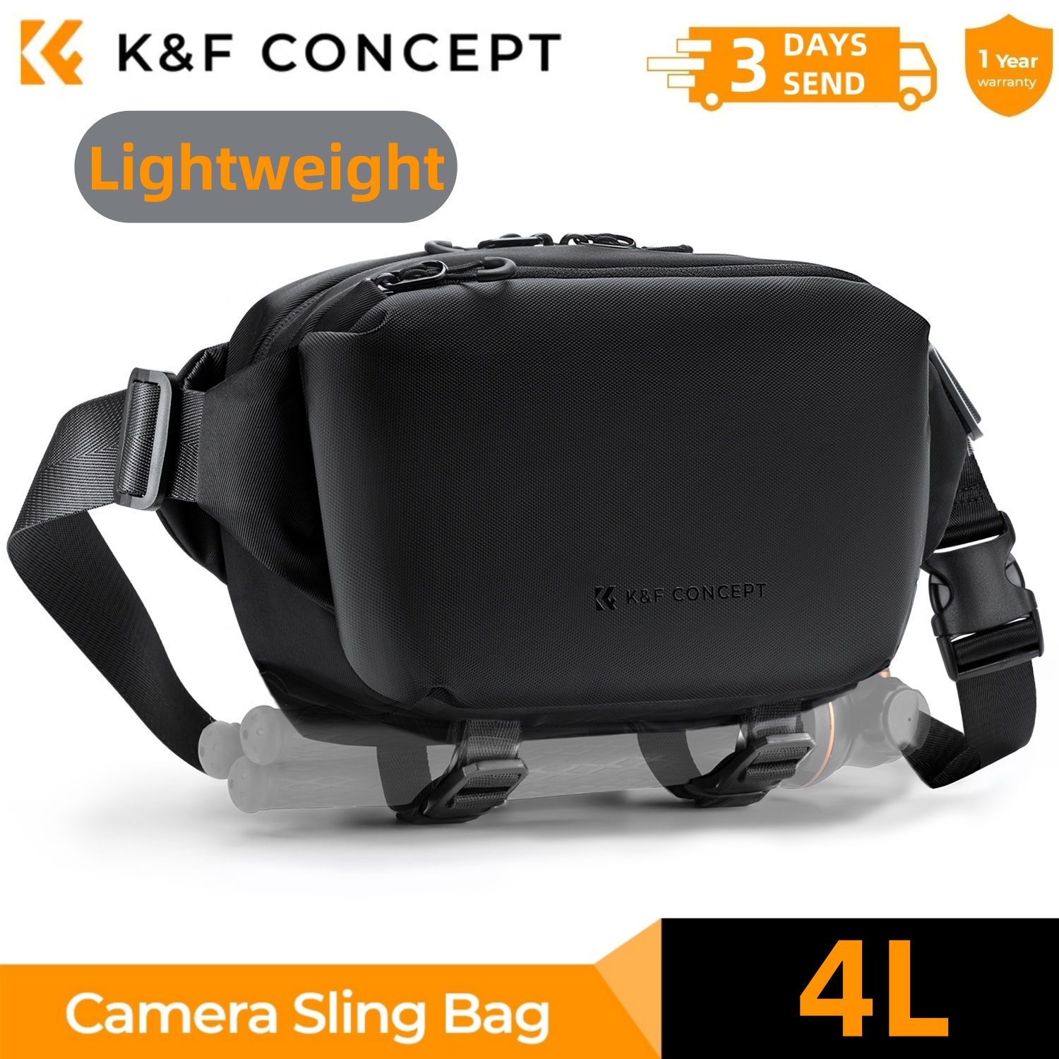 Bolso bandolera para cámara K& - Photography Camera reseña y precio