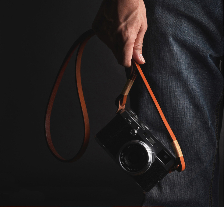 Correa de cuero genuino para c - Camera Strap Leather reseña y precio