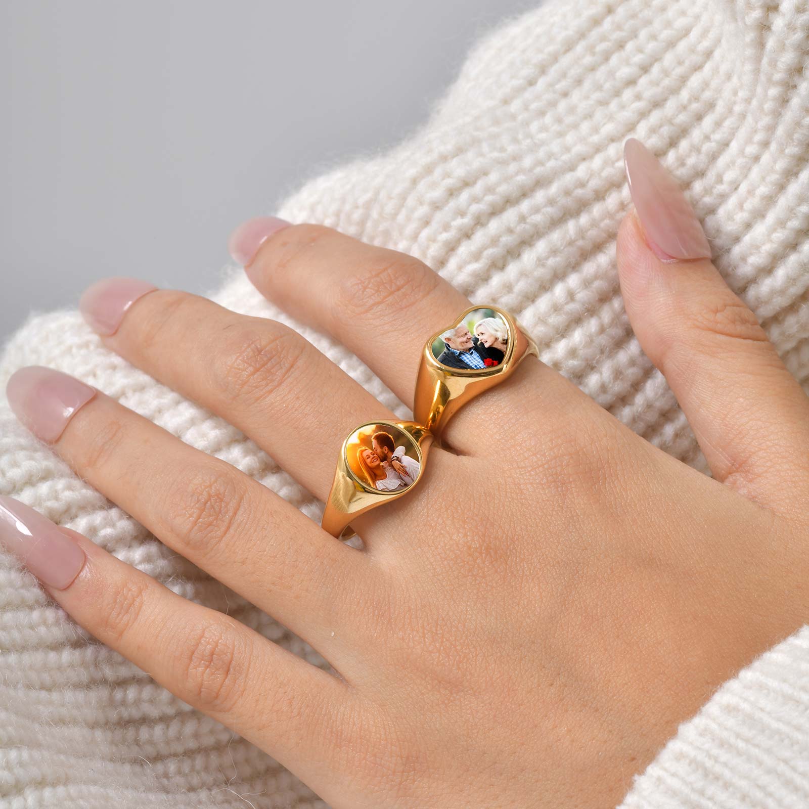 Anillo de foto personalizado p - Photographic Memory reseña y precio