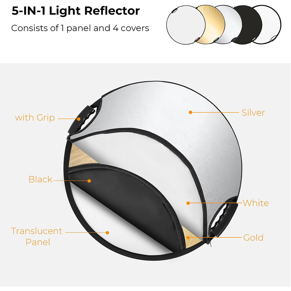 Reflector de Fotografía Plegab - Photography Kit Pro reseña y precio