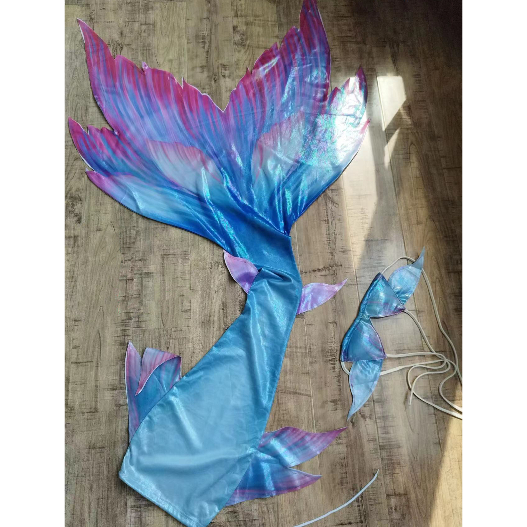 Traje de cola de sirena de lám - Photography Youtube reseña y precio