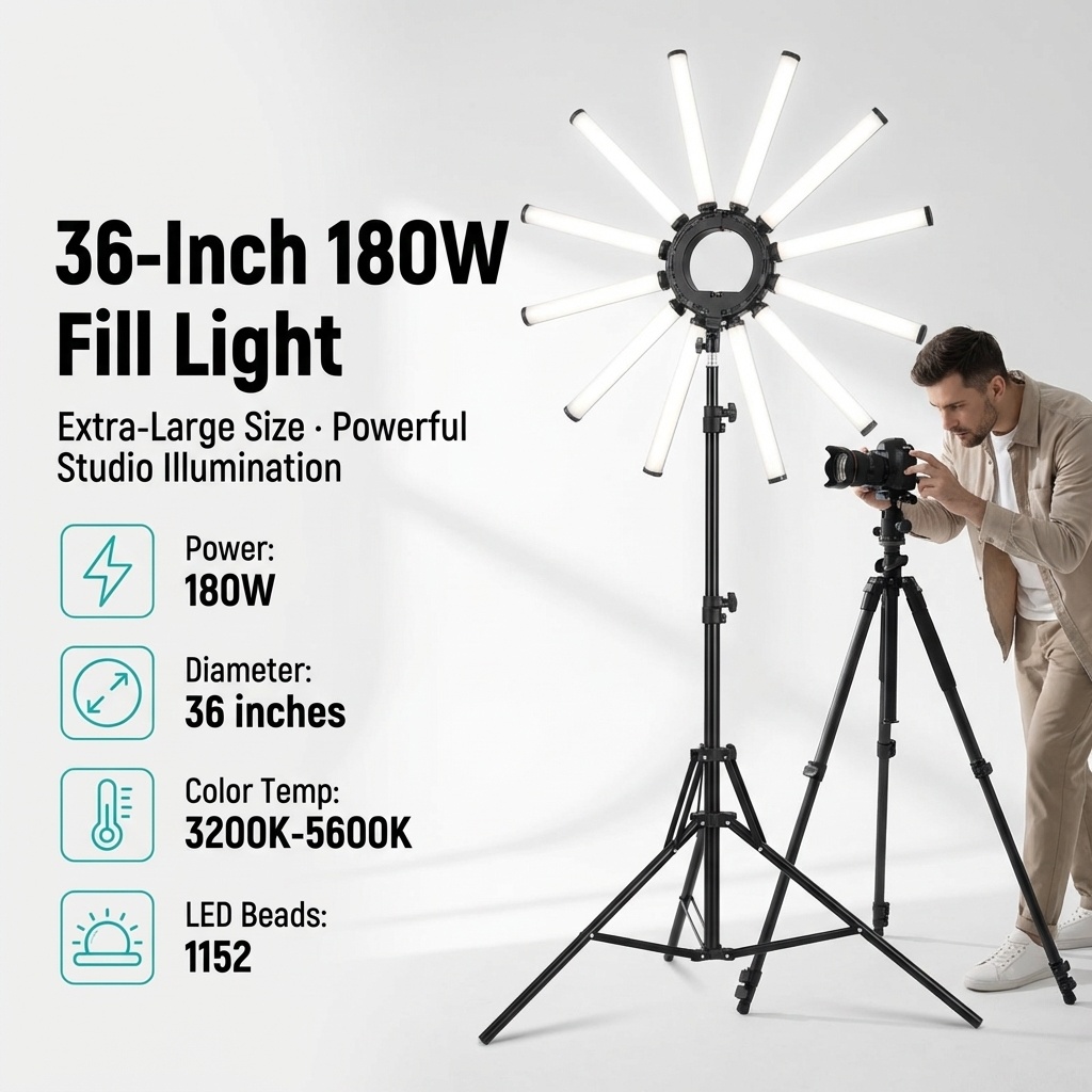 Kit de Iluminación Fotográfica - Photography Youtube reseña y precio